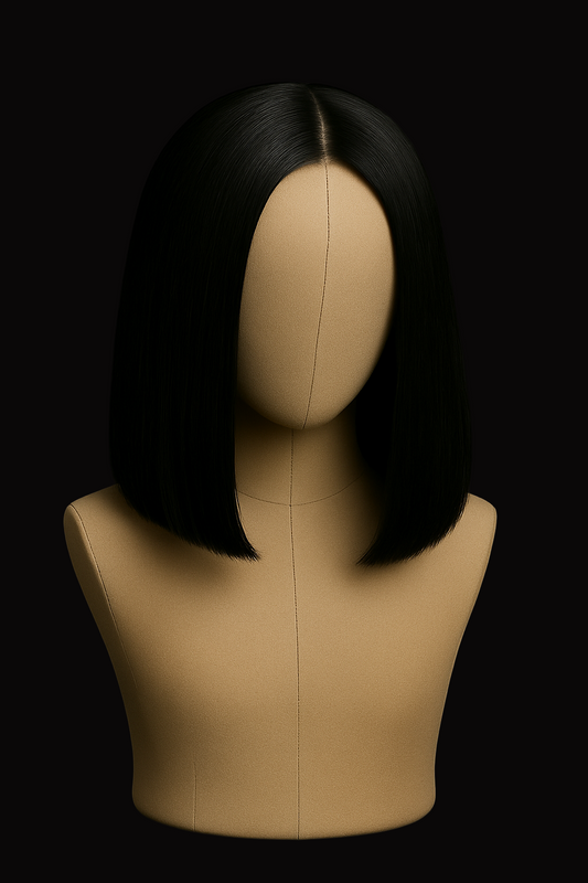 The Essentials Wig: Jet Black Raw Hair