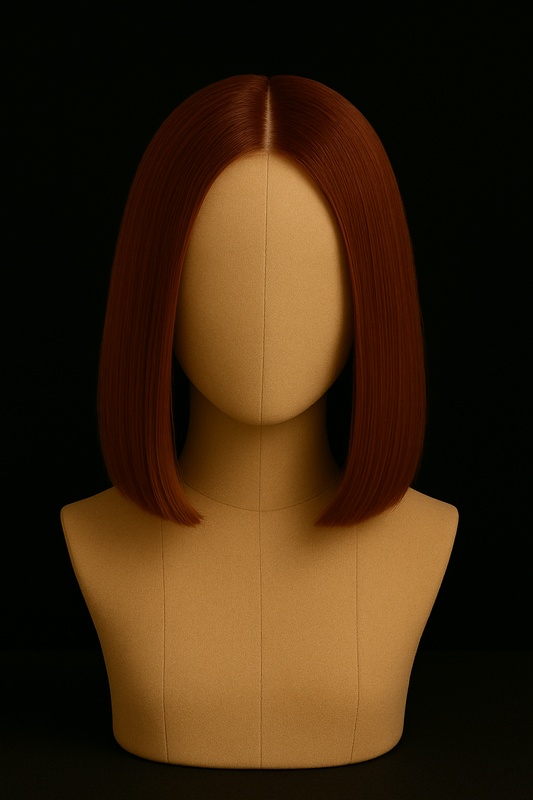 The Essentials Wig: Burgundy Raw Hair