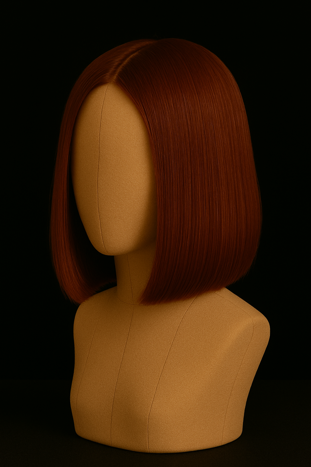 The Essentials Wig: Burgundy Raw Hair